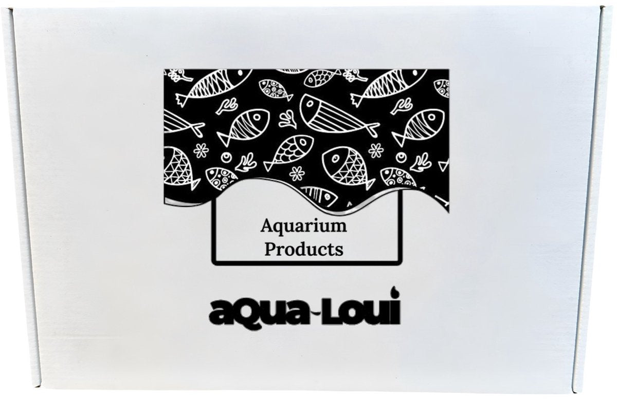 Aqua-Loui® – Aquarium Decoratie Set – 6 Cartoonstijl Figuren – Vrolijke Onderwatervrienden voor Aquarium of Terrarium