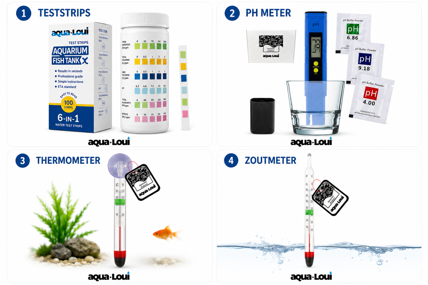 Aquarium meetinstrumenten