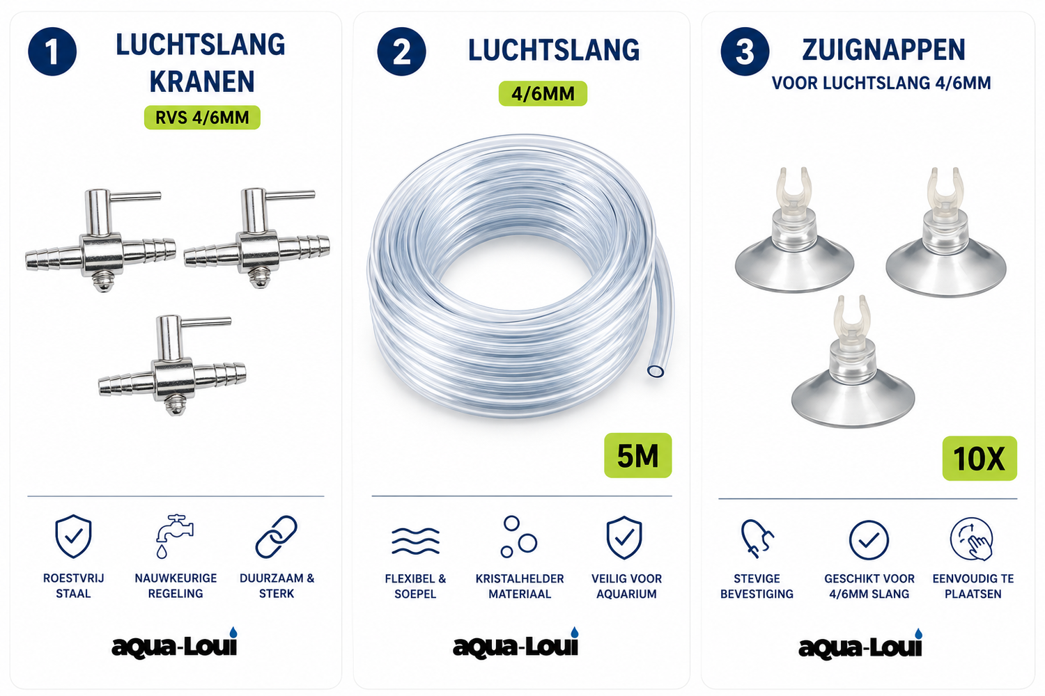 Slangen & accessoires