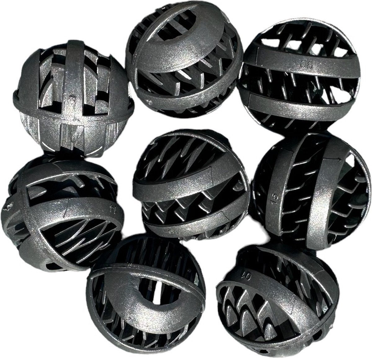 Aqua-Loui® - Bioballen - Aquarium Filtermateriaal Geschikt Voor Zoet & Zoutwater Aquariums of Vijver - 25 Stuks