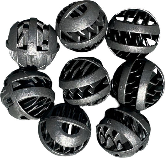 Aqua-Loui® - Bioballen - Aquarium Filtermateriaal Geschikt Voor Zoet & Zoutwater Aquariums of Vijver - 25 Stuks