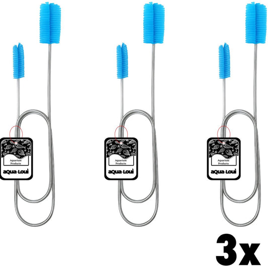 Aqua-Loui®- Slang reiniger - Borstel voor slang - Rager - Geschikt voor Diameter Ø 9mm tot 30mm - 3 stuks