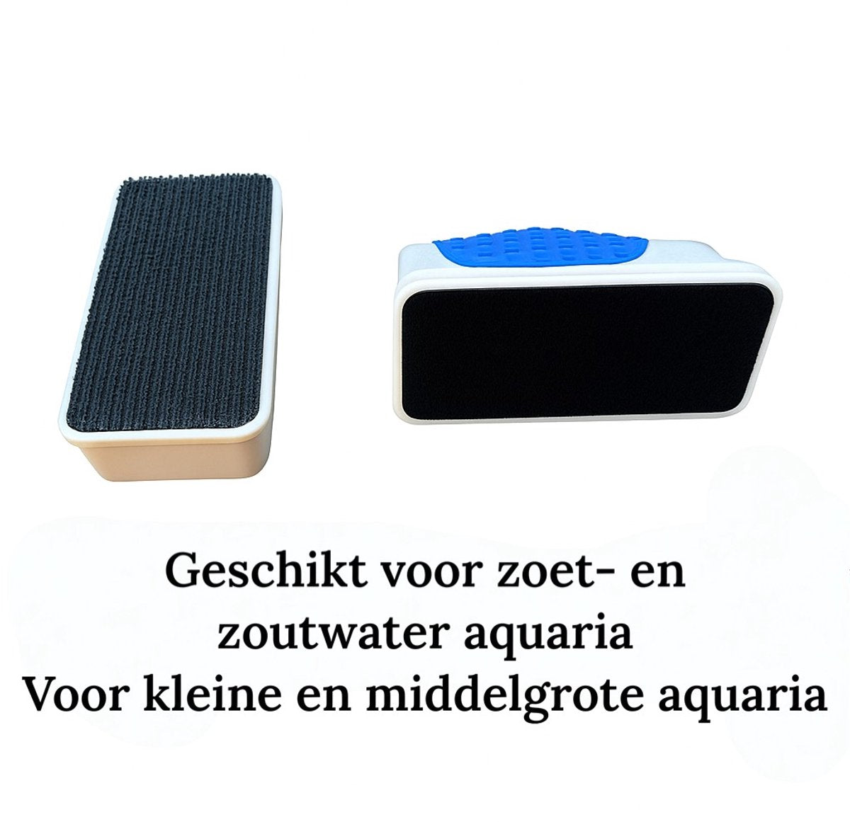 Aqua-Loui® - Algenmagneet - Drijvende magneet - Algen verwijderaar - Geschikt voor alle type aquaria