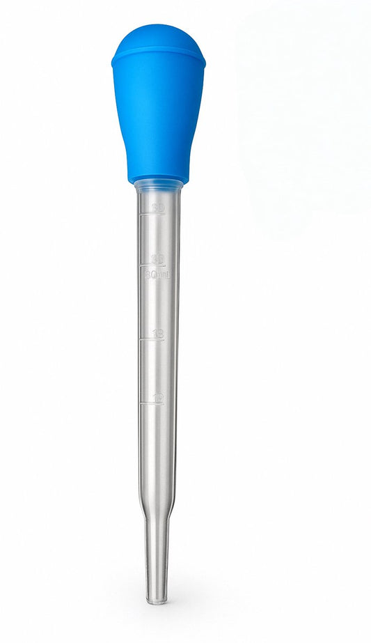 Aqua-Loui® - Pipet Groot - 30ml - Met schaalverdeling - Druppelteller - 29cm