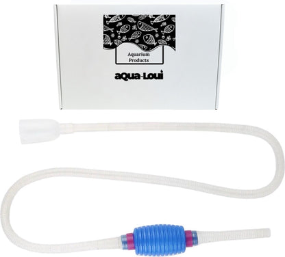 Aqua-Loui® - Aquarium Stofzuiger - Bodemreiniger - Werkt zonder batterijen - Geschikt voor alle type Aquaria