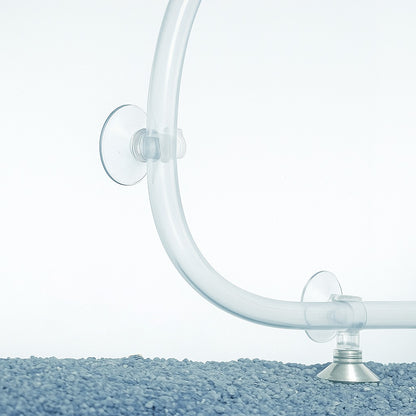 Aqua-Loui® - Aquarium Zuignap met klem - Geschikt voor slangmaat 4-6 mm - 10 stuks